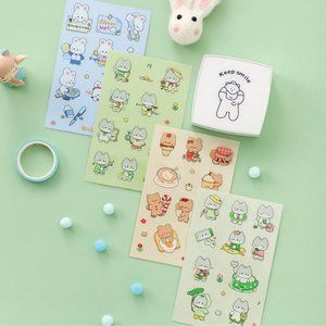 Kawaii Animal Waterproof Stickers
